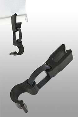 Bottom Clips, til Crown Truss 10, sort #1