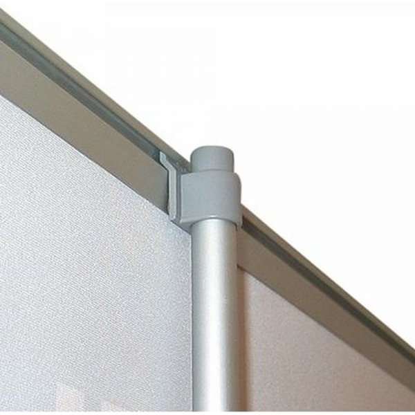 Topprofil 80 cm med klemliste til Easy Roll-up, enkeltsidet #3