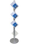 Multistander brochureholder, enkeltsidet - 4xA4 - 21x29.7 cm #2