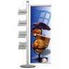 Multi Stander 19 - Enkeltsidet, 1 Stk 70cm Banner + 4xA4 Hylder #2