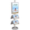 Multi Stander 4 - Dobbeltsidet Med 2 Stålhylder 25mm 2 x 60x85cm #4