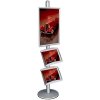 Multi Stander 3 - Enkeltsidet Med 2 stålhylder 25mm  1x70x100cm #6