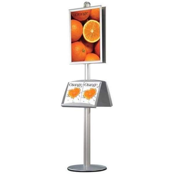 Multi Stander 2 - Dobbeltsidet med Akrylhylde 25mm 2x70x100cm #2