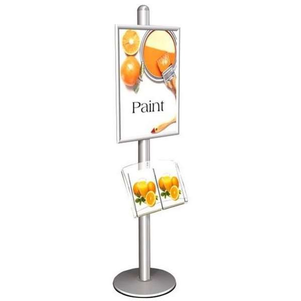 Multi Stander 1 - Enkeltsidet med akrylhylde 25mm 1x70X100cm #3