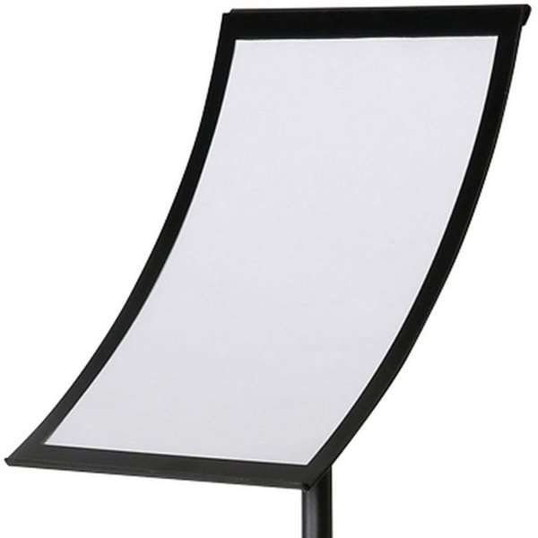Infostand Curved Black  A3 #2