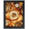CROWN Klikramme med 33mm aluminium fladprofil, sort - A5 #1