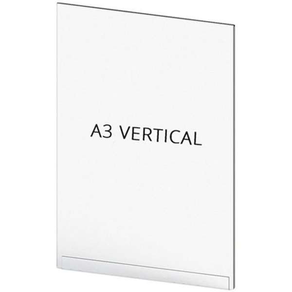 Akryl lomme til Crowd cont.  A3 Vertikal #1