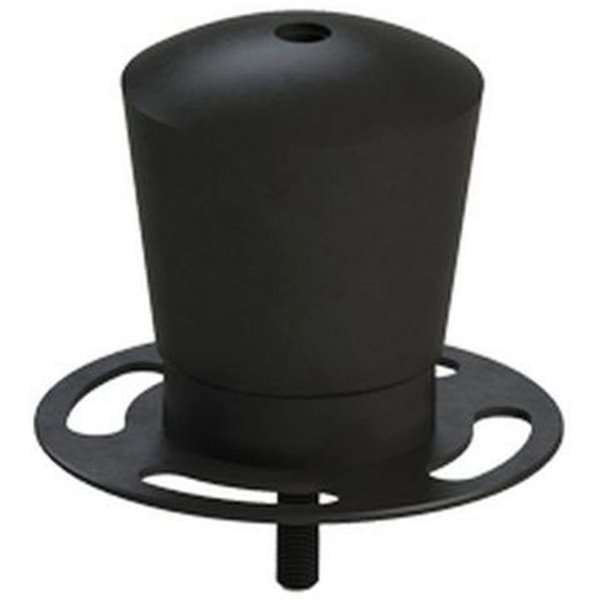 Crowd control top til tov, med gevind - Sort #1