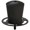Crowd control top til tov, med gevind - Sort #2