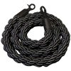 VIP Afspærring, Sort Reb - 150 cm #1