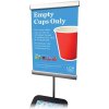 Bannerholder A3 til iPad Stand #1