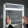 Info Line Mega Brochurestander dobbeltsidet - 32xA4 - 21x29.7 cm #2