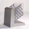 Fold-up Brochurestander - 5xA4 - 21x29.7 cm - grå #2