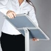 Expo Infostander - A4 - sølv #9