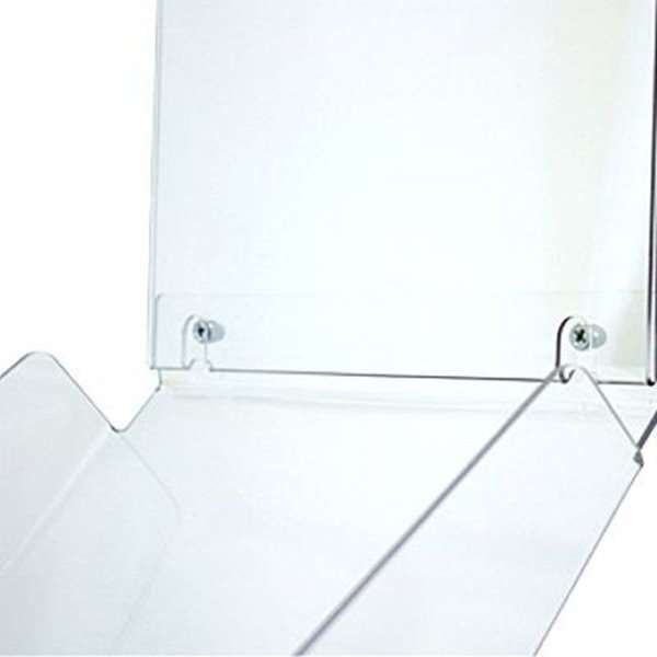 Expo Brochurestander med A4 infoholder horisontal - A4 - 21x29.7 cm #3