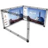 Crown Truss 15 U-form 4 x 4 m - sort #1