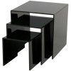 Nesting Shelves - 3 Stk - Sort #1
