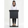 Wood Podium - Black - Talerstol i sort #16