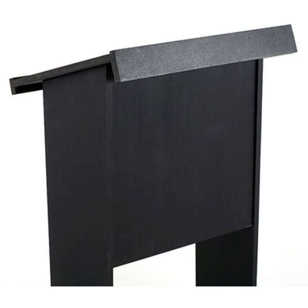 Wood Podium - Black - Talerstol i sort #4