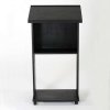 Wood Podium - Black - Talerstol i sort #11