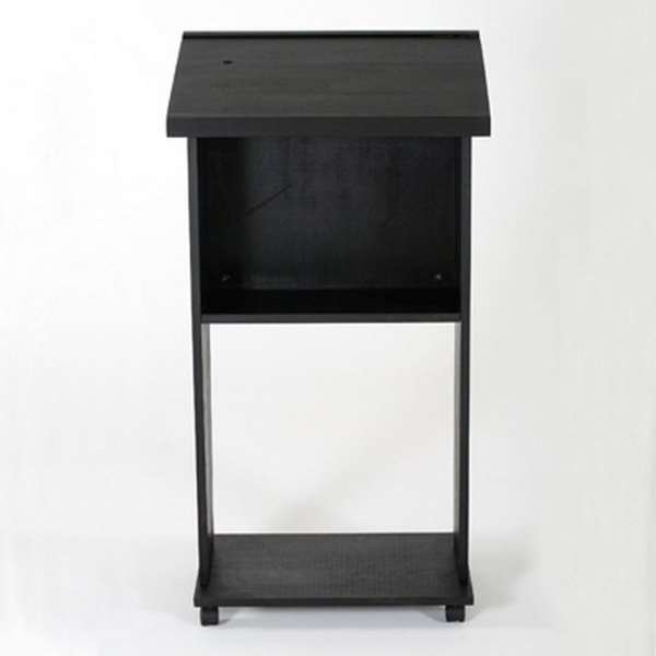 Wood Podium - Black - Talerstol i sort #11
