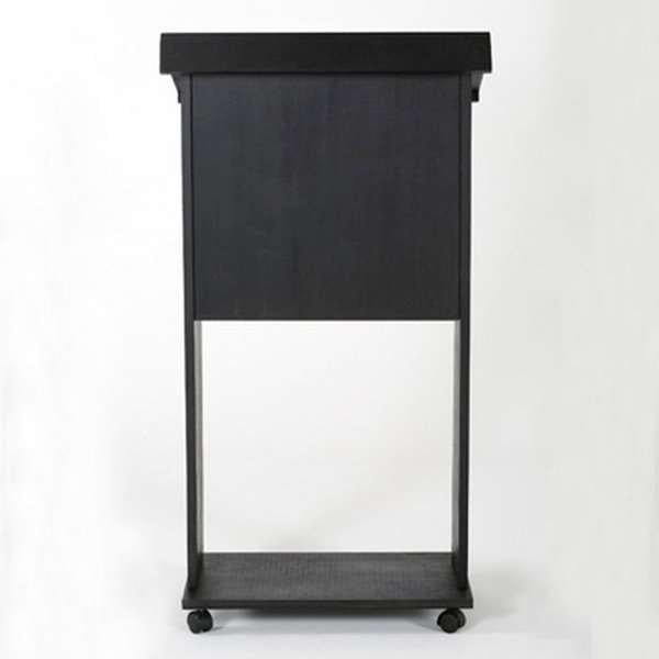 Wood Podium - Black - Talerstol i sort #10
