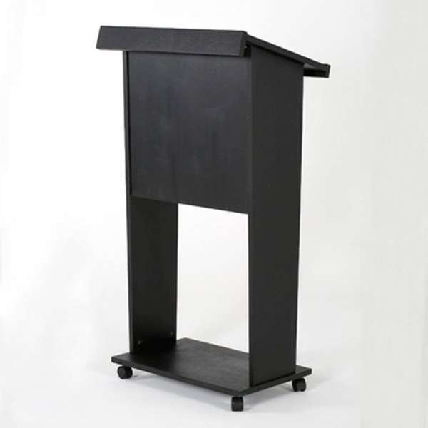 Wood Podium - Black - Talerstol i sort #9