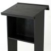 Wood Podium - Black - Talerstol i sort #13