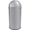 Dust Bin Push, Silver - 50 L #1