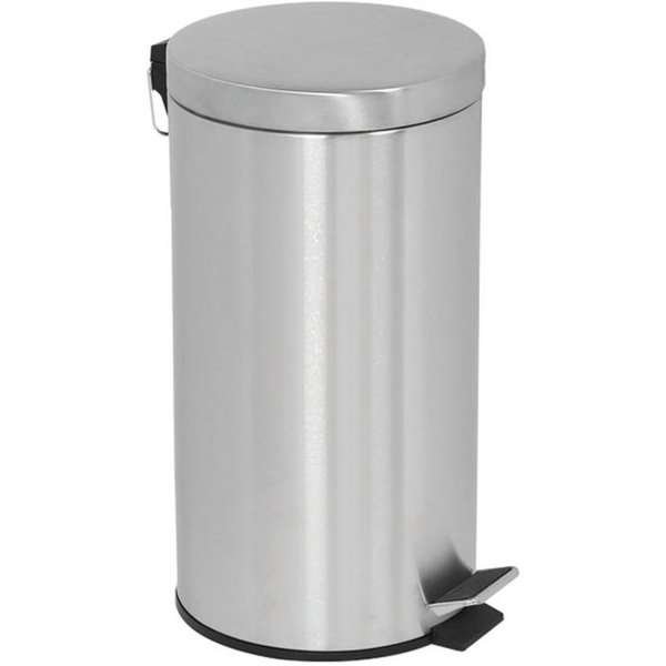 Pedal Trash Can, Silver - 20L #1