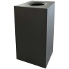 Kubisk affaldsbeholder 120L - Sort #1