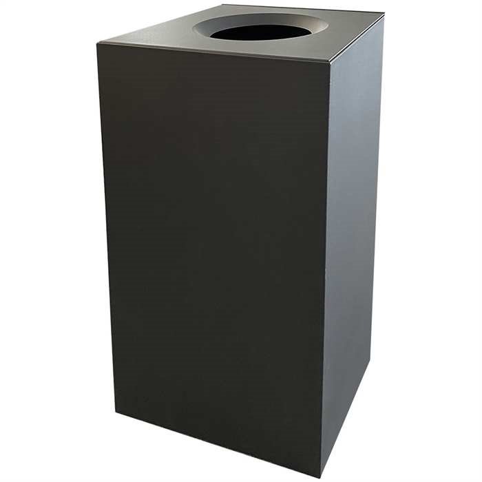 Kubisk affaldsbeholder 120L - Sort #1