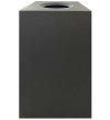 Kubisk affaldsbeholder 120L - Sort #2