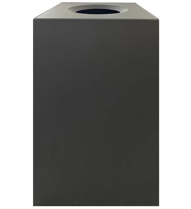 Kubisk affaldsbeholder 120L - Sort #2