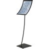 Infostand Curved Black  A3 #1