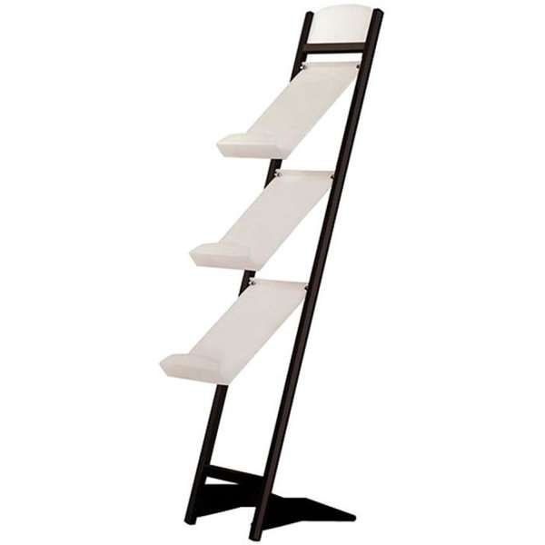 Brochurestander vinklet - 3xA4 - 21x29.7 cm #1
