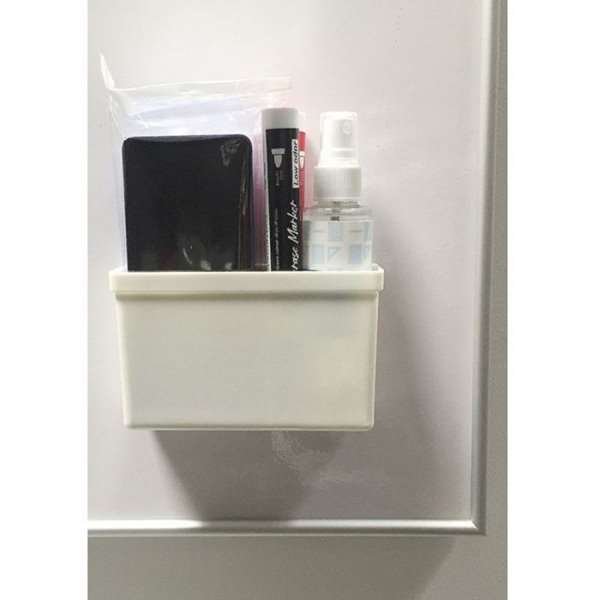 White Board Starter Kit   (indeholder Holder, rød/sort white board marker, cleaner svamp og spray) #7