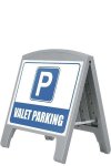 Compact Plast A-board, mini, gråt #1