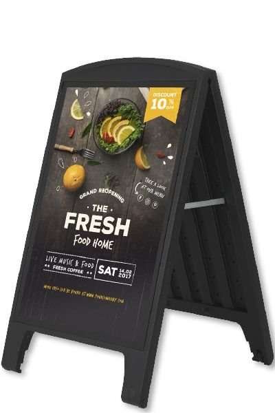 Compact Plast A-board, A1 sort #1