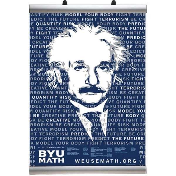 Banner-Line Set, plakatophæng med 30mm aluminium plakatlister - 120 cm bred