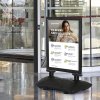 Wind-Sign Waterbase Pro Gadeskilt - sort - A1 #11