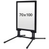 Wind-Line Budget Gadeskilt - 70x100 cm - sort #1