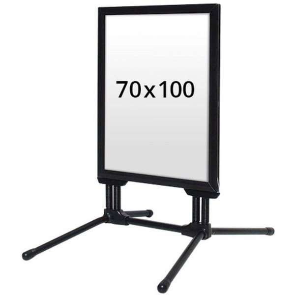 Wind-Line Budget Gadeskilt - 70x100 cm - sort #1