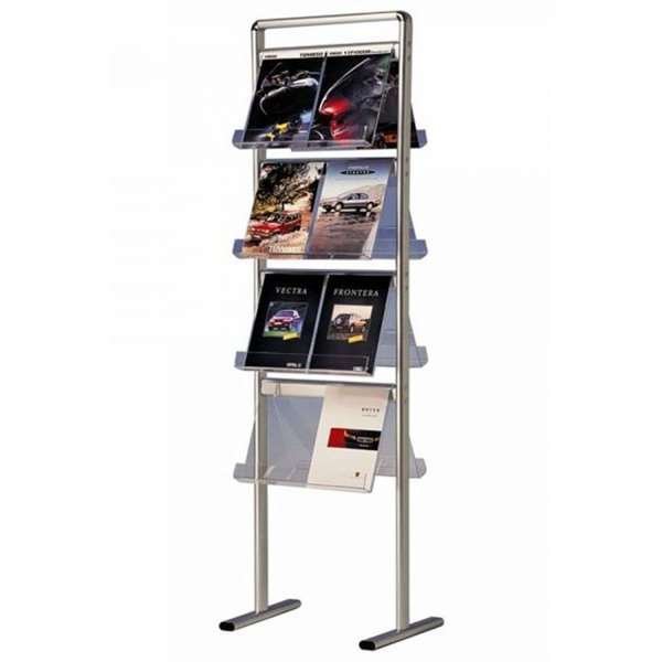 Info Line Midi Brochurestander dobbeltsidet - 16xA4 - 21x29.7 cm #1