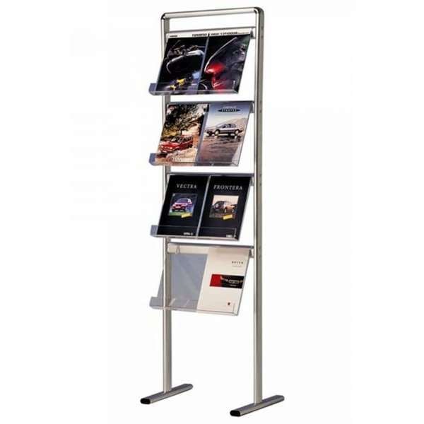 Info Line Midi Brochurestander enkeltsidet - 8xA4 - 21x29.7 cm #1