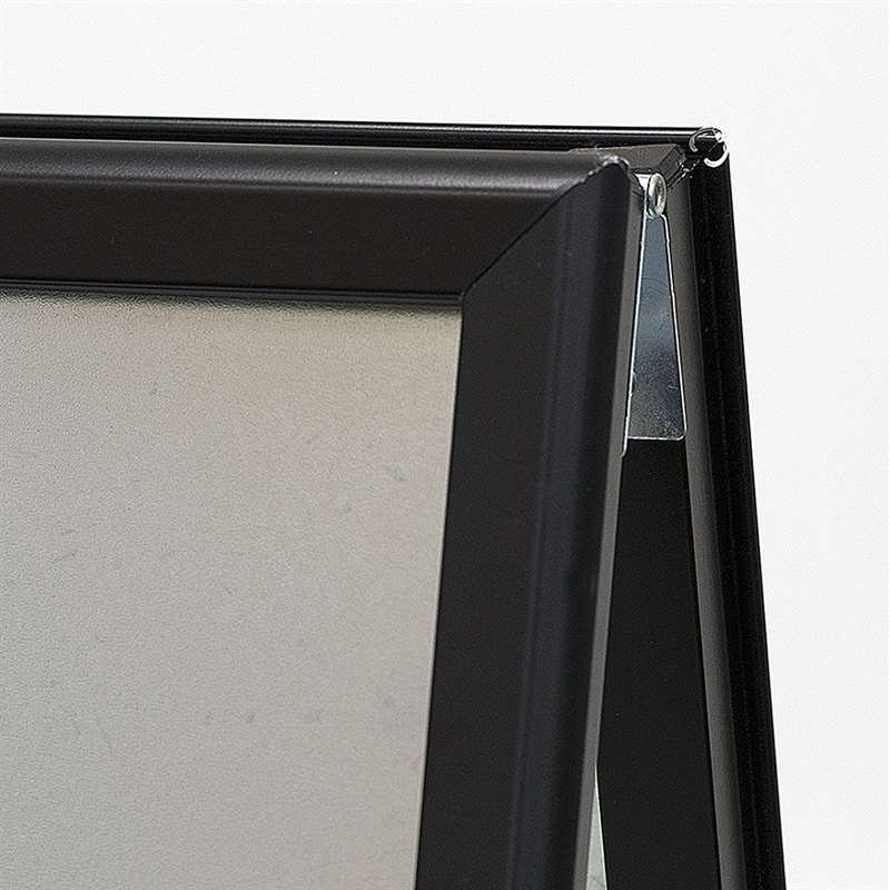 Alu-Line Standard Gadeskilt - sort - 70 x 100 cm #3