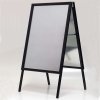 Alu-Line Standard Gadeskilt - sort - 50 x 70 cm #2