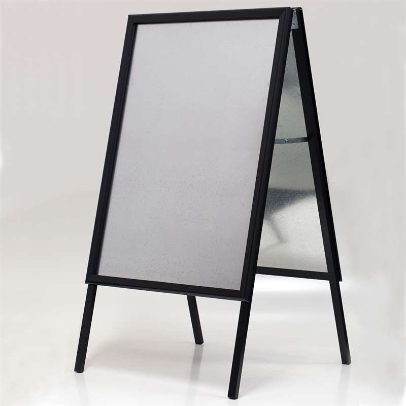 Alu-Line Standard Gadeskilt - sort - 50 x 70 cm #2