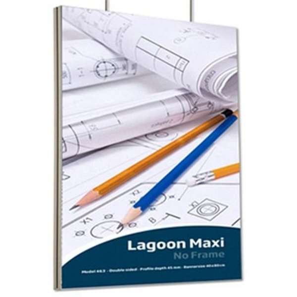 Lagoon Ramme Dobbeltsidet - A1 #1