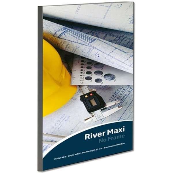 Maxiframe River Ramme Enkeltsidet - A1 #1